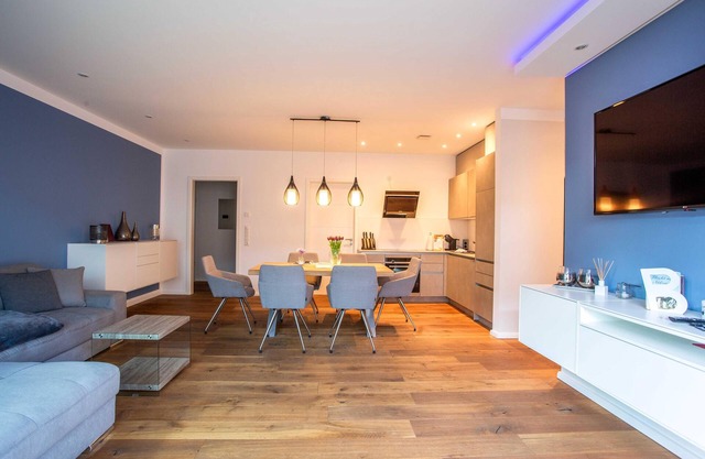 Ultra-modern vacation apartment in the island town of Malchow