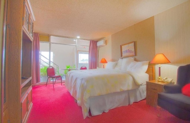 Unwind King Unit! Free Parking And Pets Welcome Just Minutes From The Airport