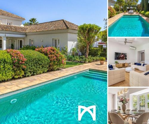 VACATION MARBELLA I Guadalmina Golf Front Villa, Private Pool, Close to the Beach