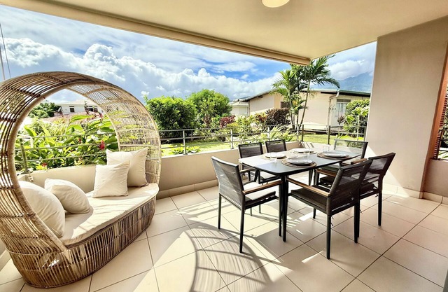 Vaiana City Apartment - relaxing downtown Papeete - garden view, A/C - WiFi