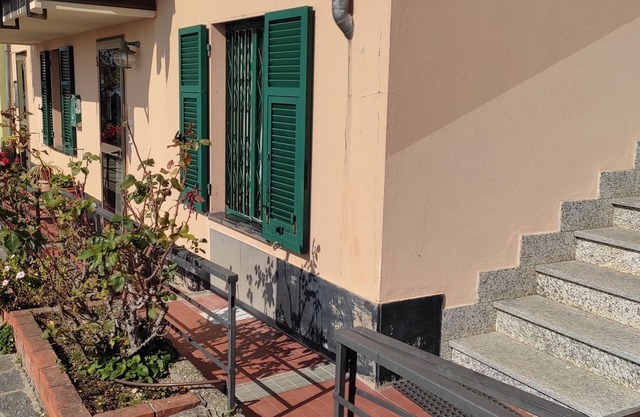 View and relaxation from the highest point in Bogliasco