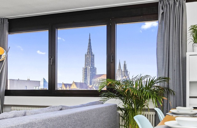 ☆View of the Minster☆3 min old town|balcony|kitchen
