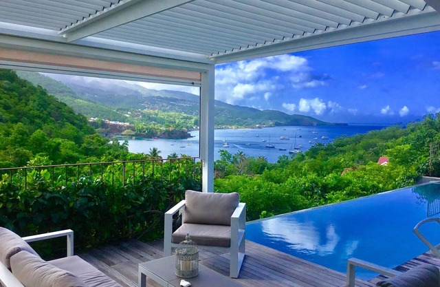 VILLA APOTHEMA with VIEW and SEA access in MALENDURE 4-star Furnished Accommodation