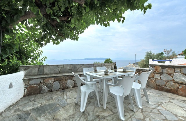 Villa CAMELIA+VERONICA -Panoramic pool- Sea access-Privileged view of the Egean.
