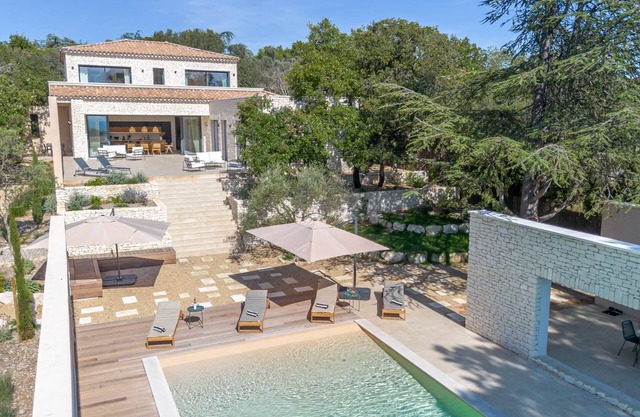 Villa Capra Luberon: unique view, beach Pool, Villa Capra Luberon