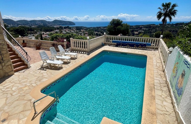 Villa Mimosa - fantastic sea view, chill-out, by Holiday Rentals Villamar - Moraira, Costa Blanca