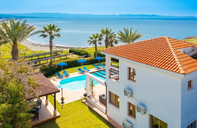 Villa Pelagos with Private Pool, Sea View, A/C