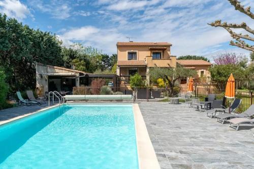 Villa spacieuse à Vézénobres avec piscine privée