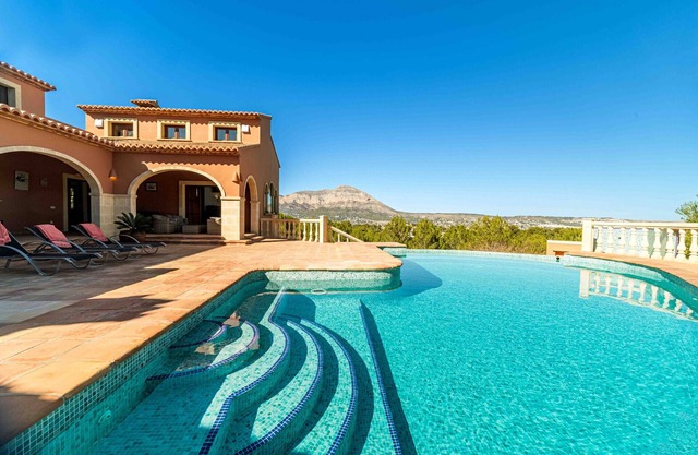 Villa Tosca Javea, With Private Pool, Terraces, Garden and Panoramic Views