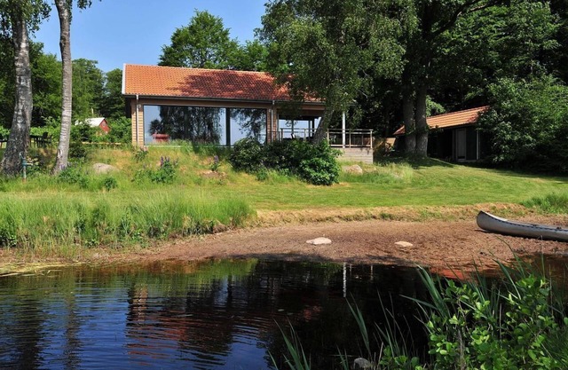 Villa "Vitasjö" with terrace, grill, and garden