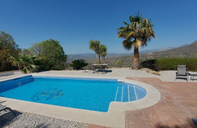 Villa with private salt pool located against a nature reserve