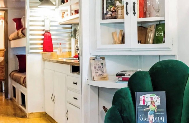 Vintage Spartan RV. River Access.