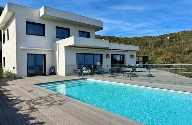 Vue mer sur les Hauteurs de Bastia