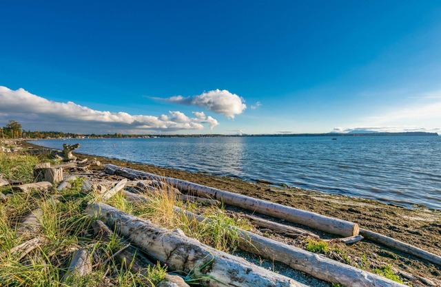 Water front, private beach, King bed, Jacuzzi tub in master bedroom BBH8242