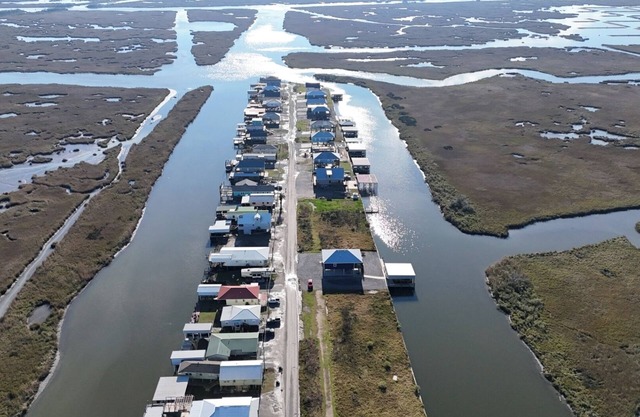 Waterfront Fishing Camp in Port Sulphur – Private Dock, Scenic Marsh Overlook