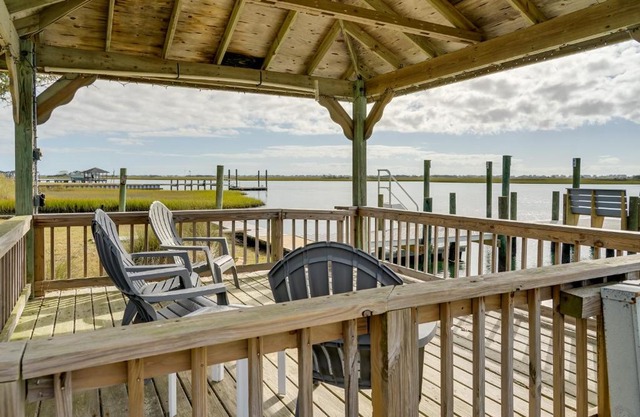 Waterfront Hampstead Home Dock and Waterway Access!