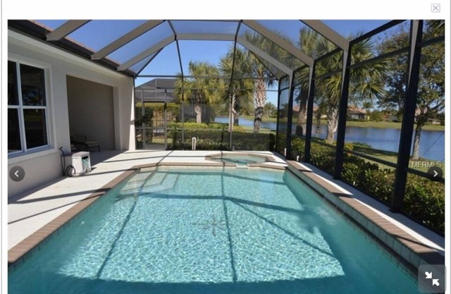 Waterfront View with Private Pool in Gated Golf Community