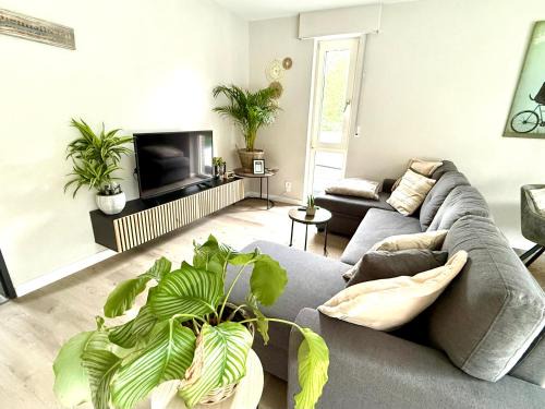 Wilhelmines Hafenliebe am Park mit Balkon, Netflix, & Privatparkplatz