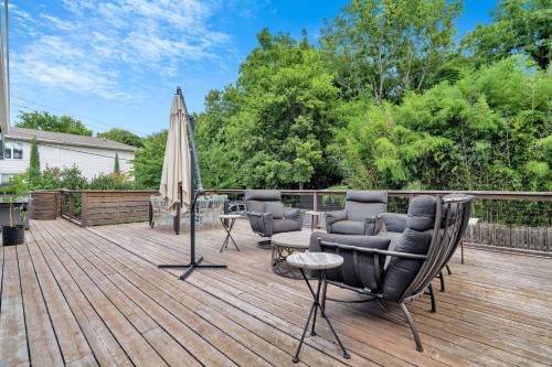 Wilson Park Spa home sauna and walking trails