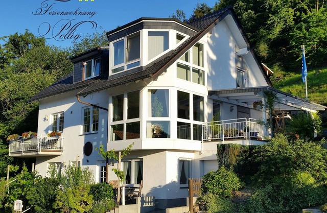 Your home in Rech in the Ahr valley. The entrance to the red wine trail and Ahrsteig.
