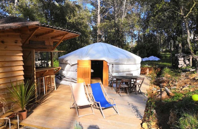 Yourte en Provence