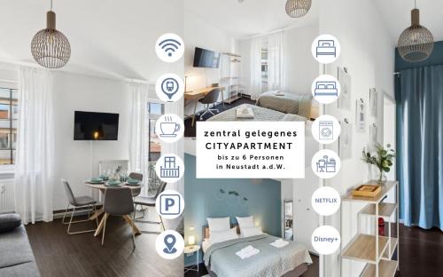 Zentral gelegenes Cityapartment in Neustadt an der Weinstraße