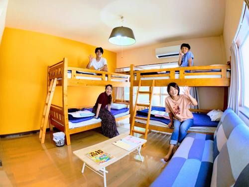 Kochi Apartment | ルルルあたご 3〜6名に最適 家族&グループ向き ゆったり1Rアパートタイプ