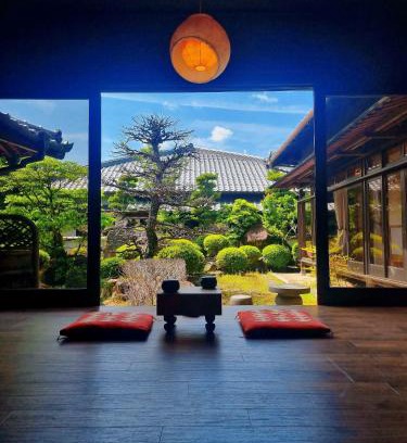 Mitoyo House | 一棟貸切の宿 夕凪 500平方米一日一組日本庭園 3名まで同一料金 最大14名様父母ヶ浜車で10分
