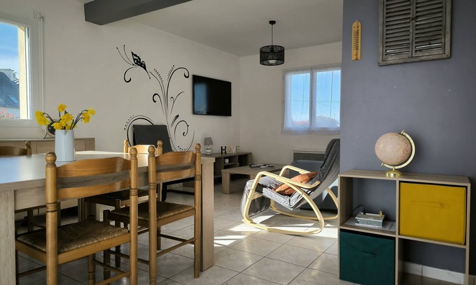 Erquy House | 01-08 Nov | Gîte Le Sémaphore - Erquy | Proche Plages 🌊 | Chiens Bienvenus 🐶