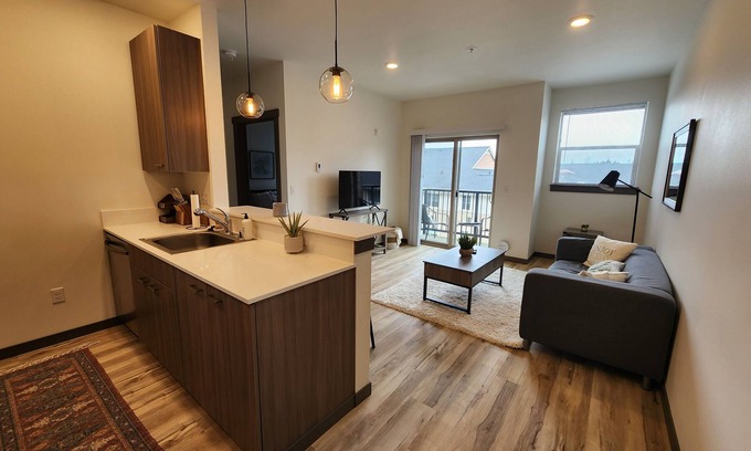 South Hill Apartment | 1-bedroom Apt. 303 w/free parking - New Building