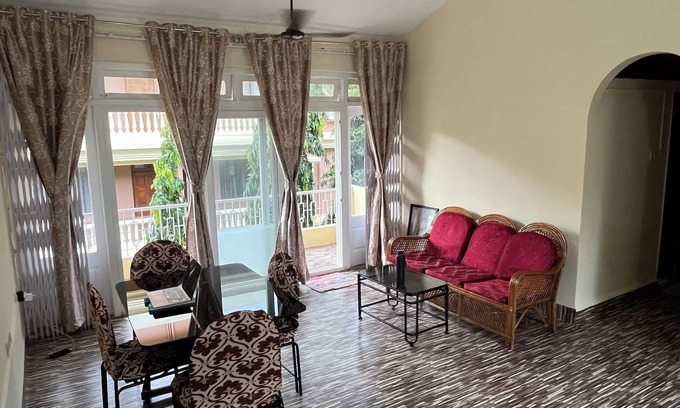 Sinquerim Apartment | 1 BHK Apt | ₹2500/Day or ₹40000/Month | 10 Min Walk to Beach Fully Furnished.