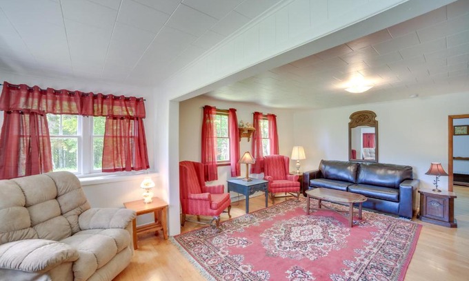 Laurium House | 1 Mi to Lake Superior Cottage with Sauna and Rec Room