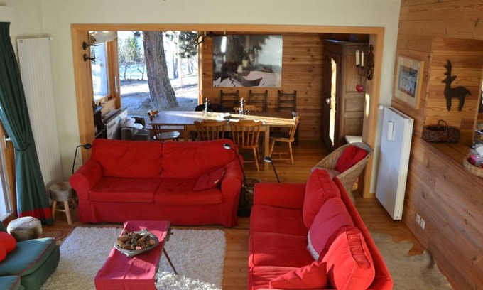 Anzere Ski Chalet | 100 m² Chalet ∙ 4 bedrooms ∙ 10 guests