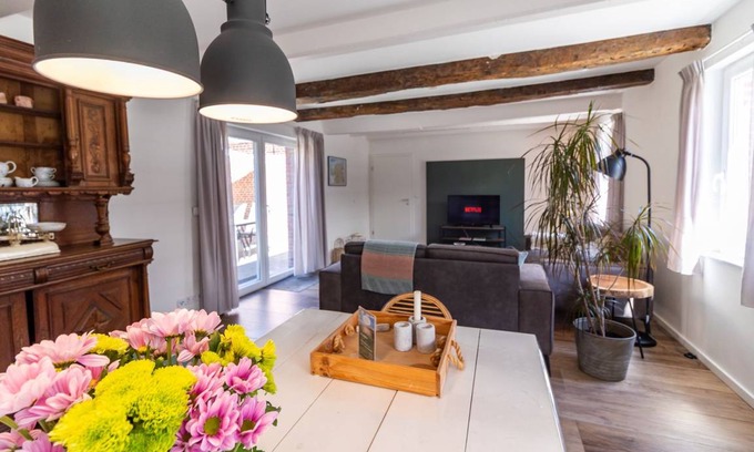 Hamswehrum House | 100 m² House ∙ 2 bedrooms ∙ 5 guests