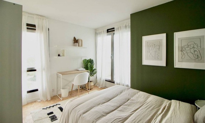 Puteaux Resort | 100 m² Private room ∙ 1 bedroom ∙ 5 guests
