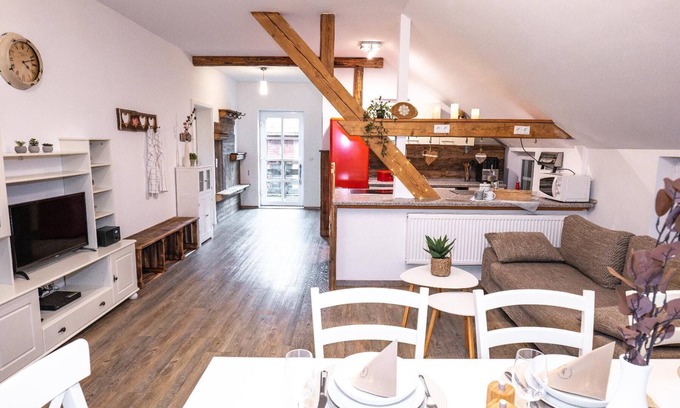 Waldmuenchen Apartment | 120 square meter vacation apartment on the pony farm