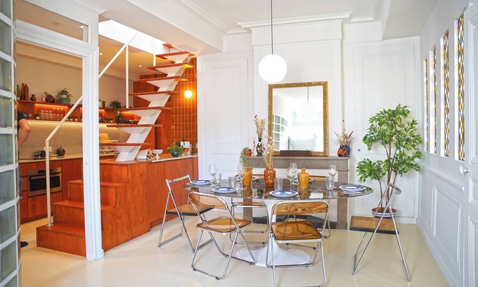 Lyon City Centre Apartment | 120m2 architect-designed duplex in the heart of Lyon