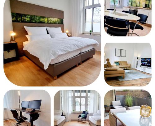 Luenen Apartment | 135m²-Apartment I max. 8 Gäste I Zentral I Küche I Balkon I Parken I WLAN