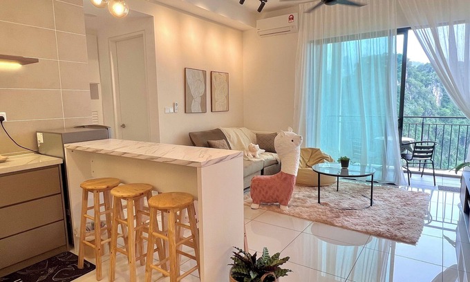 Ulu Kinta Condo | [2-8 guests] Alpaca Onsen Suite Lost world of Tambun Sunway Onsen