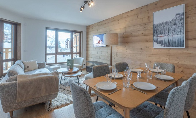 Eclose-Est Apartment | 2-bedroom apartment with balcony in the heart of Alpe d'Huez