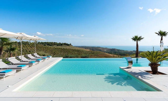 Ribera Villa | 2 bedroom villa rental in Sicily near seaside with pool, views, Wi-Fi and air conditioning