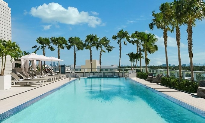 Bay Harbor Islands Apartment | 2 Double Queen Rooms At The Altair Hotel Bay Harbor Miami, Pool, Pets Allowed!