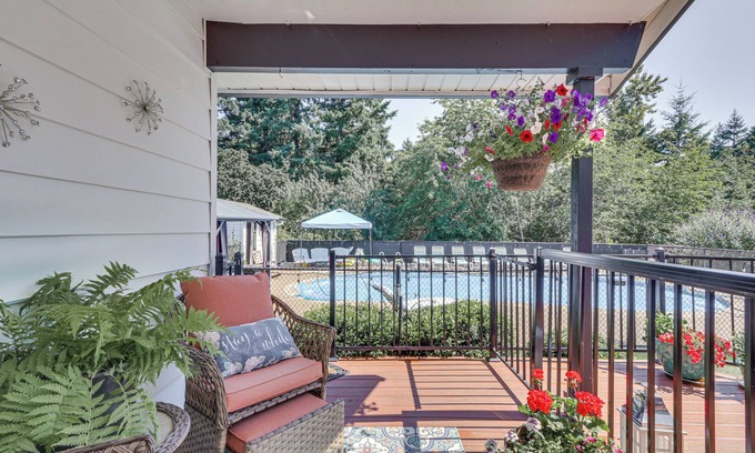 Forest Grove Apartment | 2 Mi to Dtwn Forest Grove: Quiet Studio w/Yard