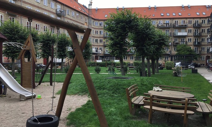 Vesterbro Condo | 2-storey family apartment with lots of light, views and proximity to city and nature