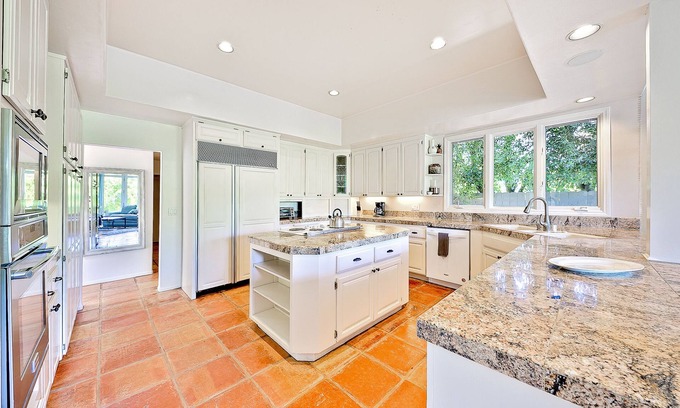 Country Club House | 2-Story Dog-Friendly Home w/Extensive Patio, Gas Grill, Hot Tub, Great Location