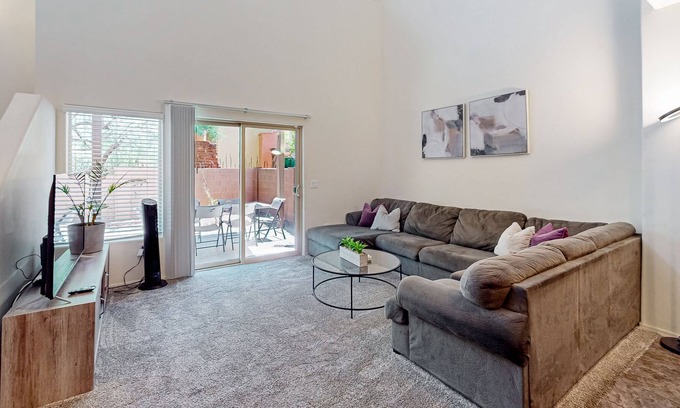 Limberlost House | 2-story townhome w/ shared pool, private grill & patio, attached garage