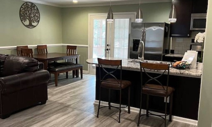 Northeast Raleigh House | 2-Story Townhouse with King Size Bed off Capital Blvd