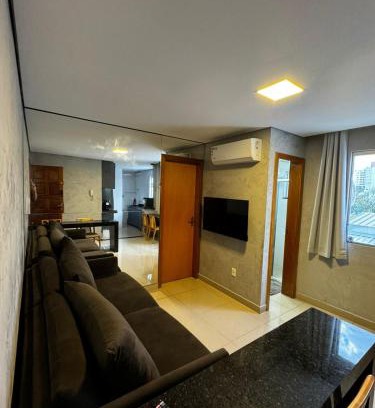 Castelo Apartment | 202 - Loft de luxo Moderno - Ar condicionado