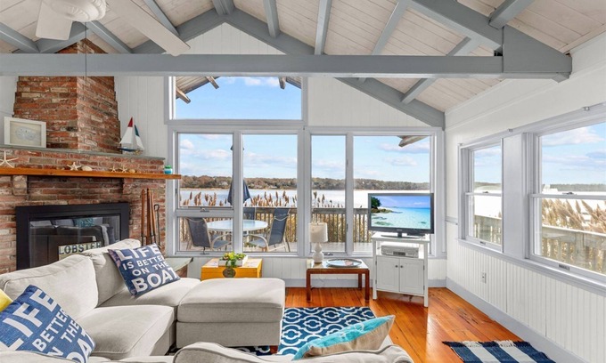 Eastham Cottage | 2025 Foremast: Charming Cottage w/Panoramic Town Cove Views, Pet Friendly!