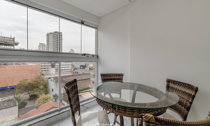 Morretes Apartment | 2BR apt w/BBQ 700m From the Beach Sir0501